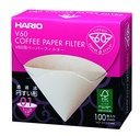 HARIO - Pack de 100 filtres V60