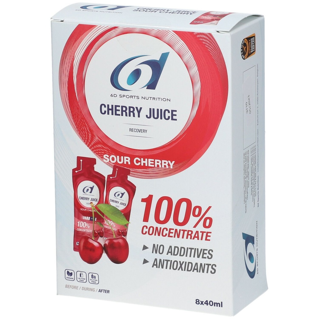 6D - Cherry Juice - Pack de 8