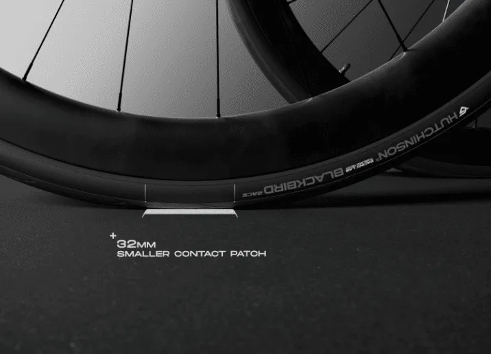 Hutchinson - Pneu BLACKBIRD TLR NOIR - 700 x 32